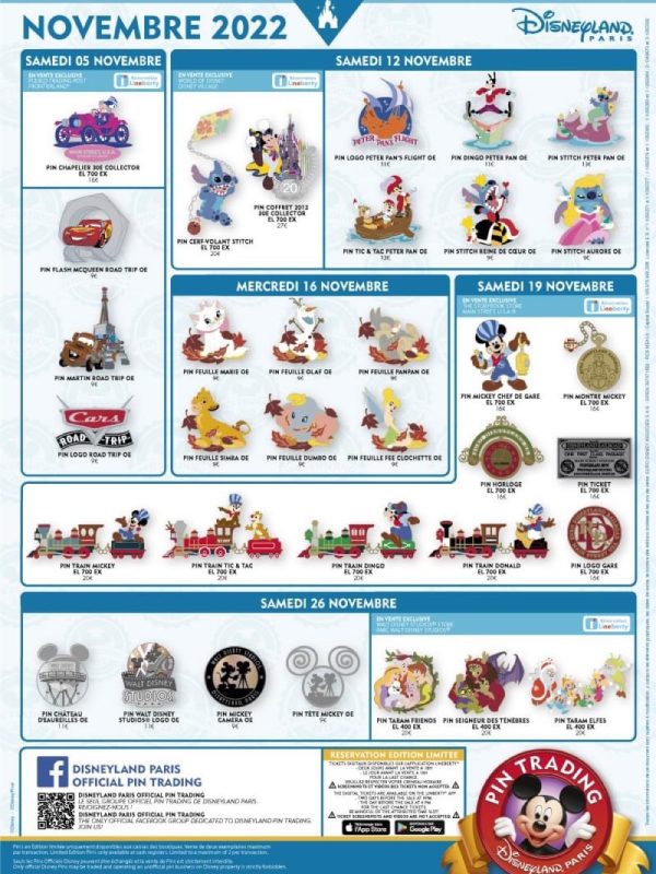 Disneyland-Paris-November-2022-Pin-Releases-